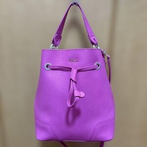 Furla Vibrant Pink 2 way bag